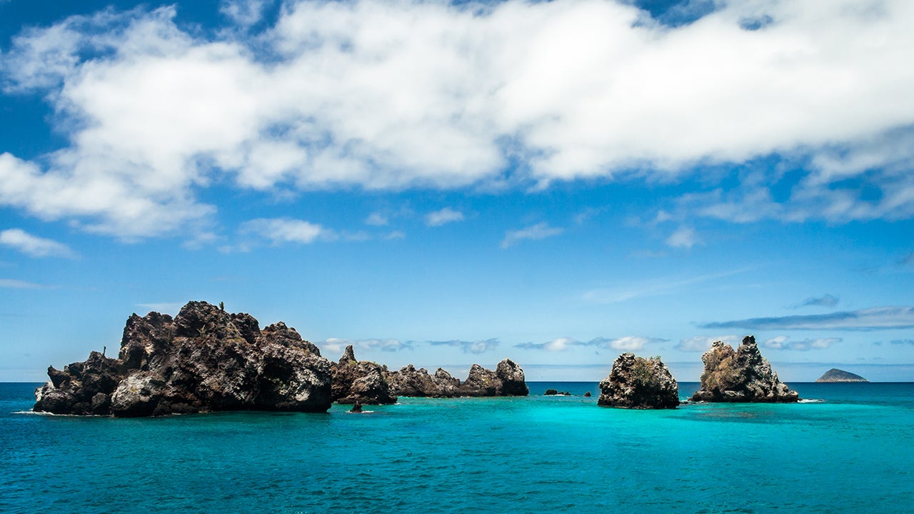 The Devil's Crown in Galapagos Islands, Ecuador. (mdmworks/Getty Images)