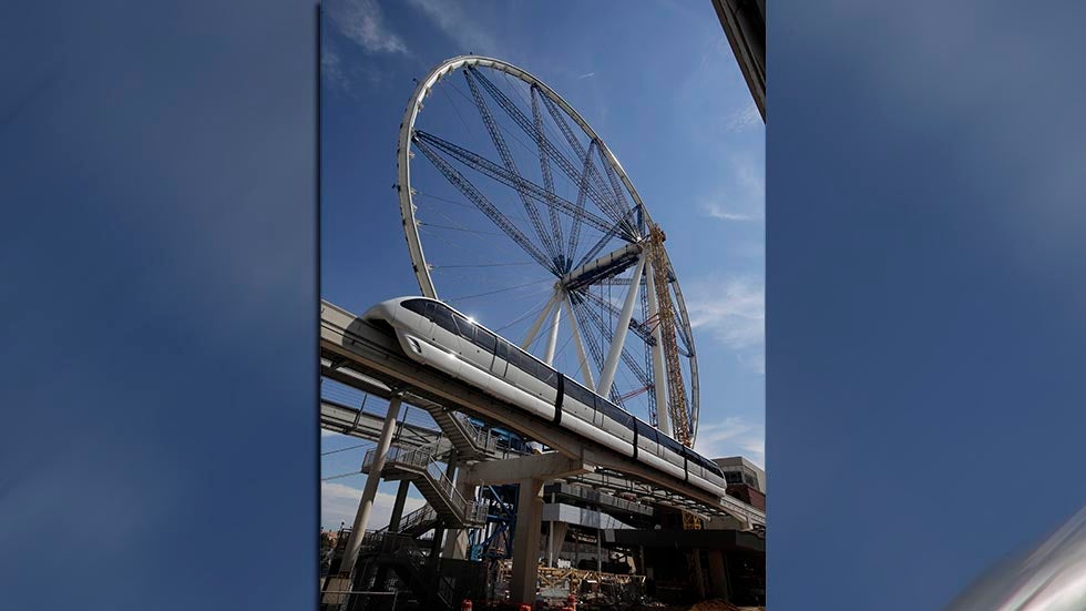 High Roller World 039 S Biggest Ferris Wheel To Open In Las Vegas Photos The Weather Channel Articles From The Weather Channel Weather Com