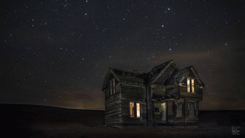 The Portland-based photographer captures a farm house in central Oregon near White River Falls State Park. (Ben Canales)