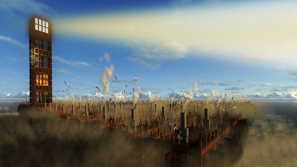 The Herring Bounds will serve as a picturesque fishing village. (Image: VisionDivision)