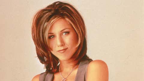 Promotional portrait of American actress Jennifer Aniston for the television series, "Friends," circa 1995. (NBC Television/Getty Images)