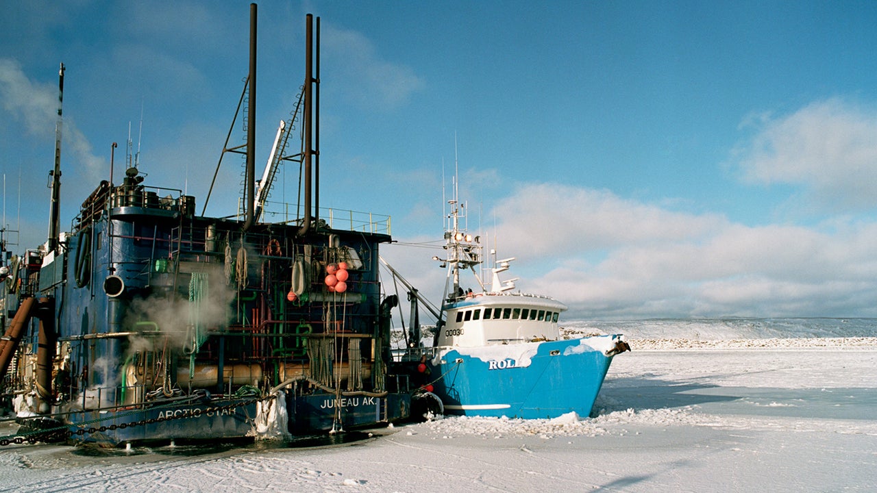 'Rollo in St. Paul,' from Corey Arnold's 'Fish-Work: The Bering Sea' photo series. (Corey Arnold)