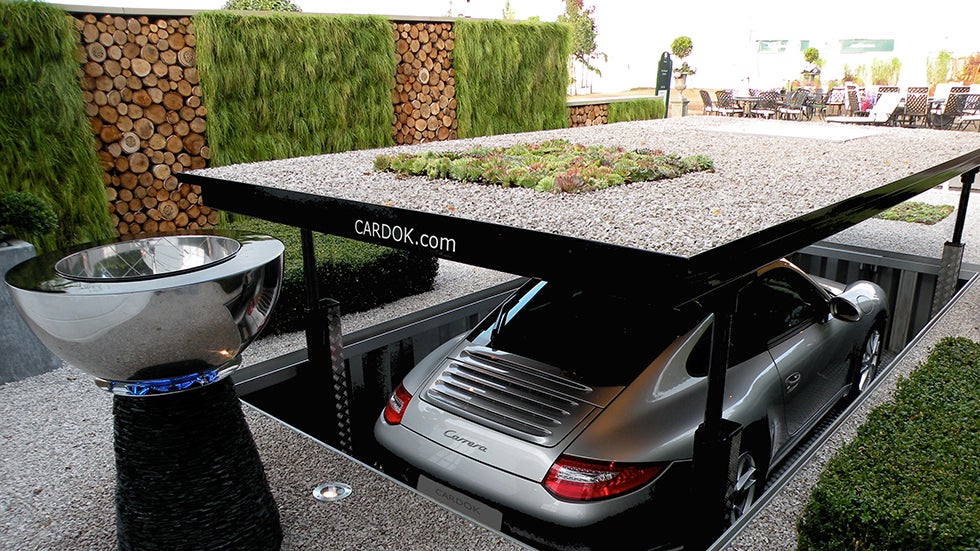 This is the Cardok Porche garden. (Image Courtesy: Cardok)