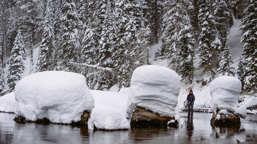Fly fishing on Henry's Fork in Idaho. (Jeremiah Watt)