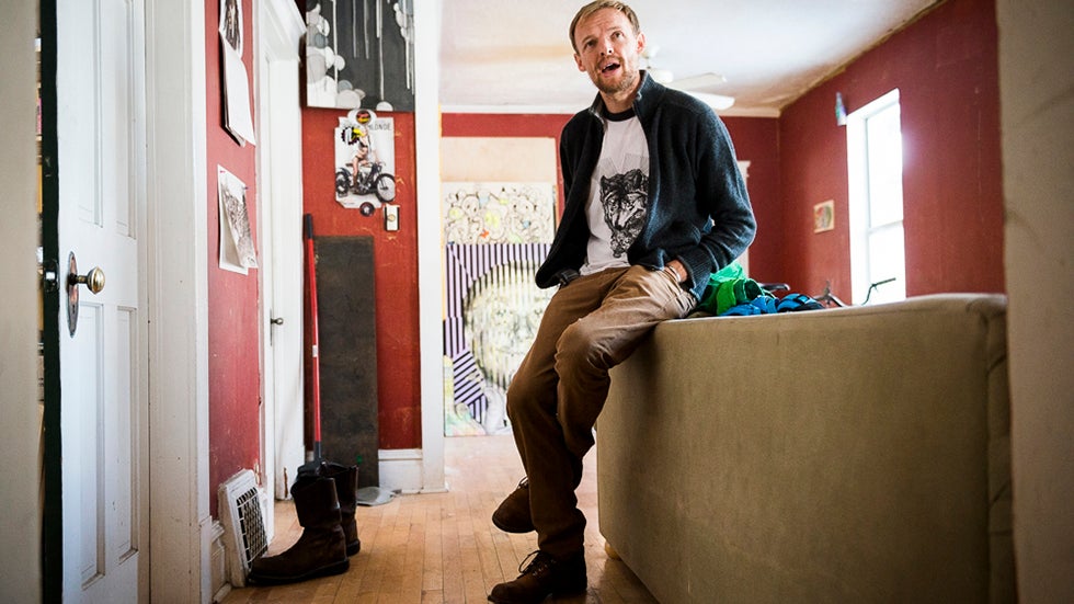 Chuck Landvatter in Salt Lake City, Utah. (Jeremiah Watt)