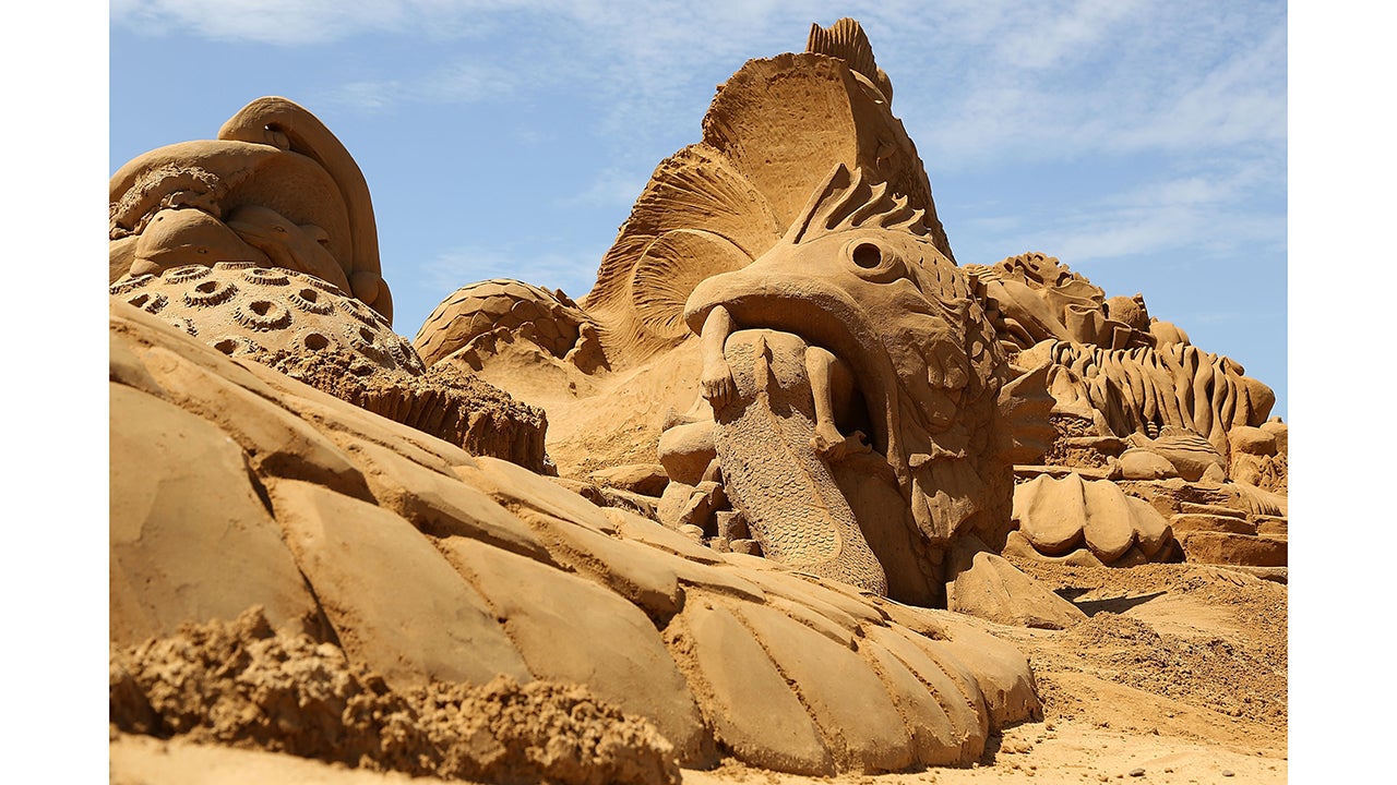 Under the Sea Sand Sculpture Exhibition at the Frankston Waterfront in Melbourne