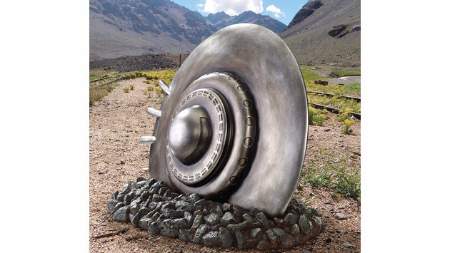 Bringing Roswell, N.M. to your backyard. (Image: Skymall.com)