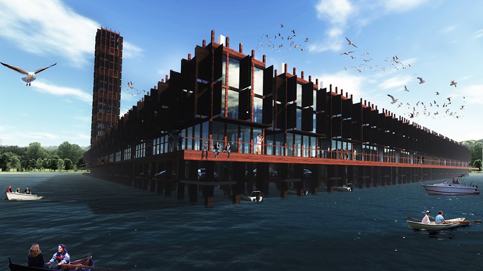 The Herring Bounds will serve as a picturesque fishing village. (Image: VisionDivision)