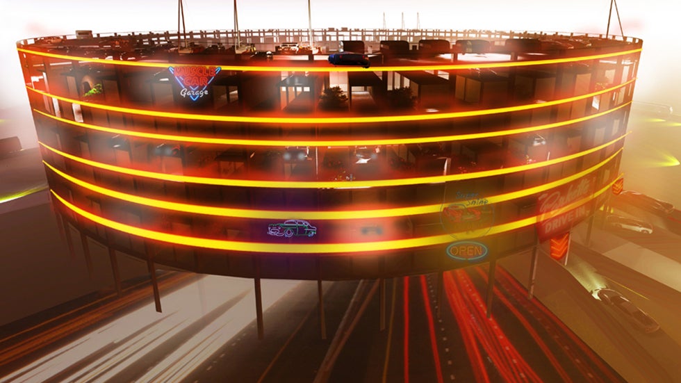 Motorville is designed after a typical Swedish residential neighborhood. (Image: VisionDivision)