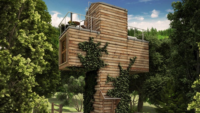 Skit is a micro house concept by architect Dachi Papuashvili. (Image: Dachi Papuashvili/Behance)