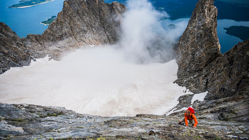 Rob Duncan, Mt. Moran, Grand Teton National Park, Wyo. (Jeremiah Watt)