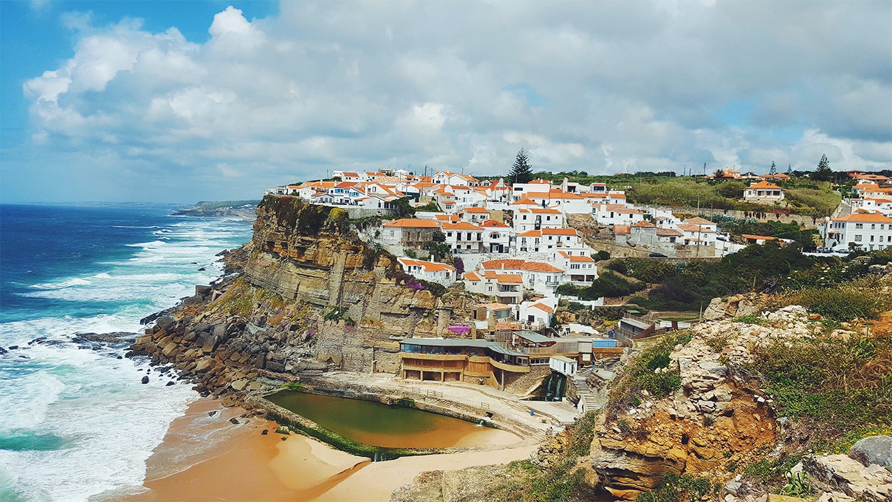 A cosy village peaking out of Portugal's east coast. (Photo creditL Dino Mehle)