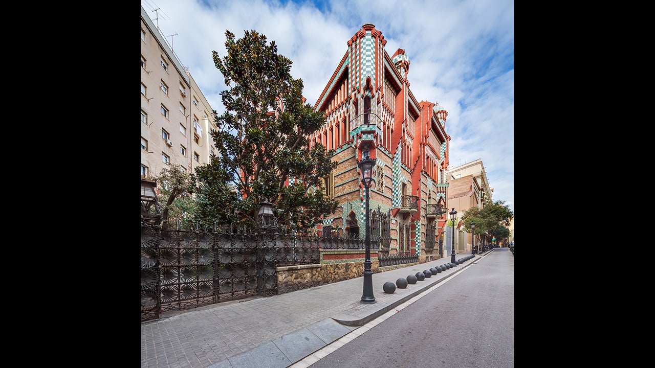Antoni Gaudi's first work of architecture, Casa Vicens, will be open to the public as a museum in the Fall of 2017. (Pol Viladoms/Casa Vicens)