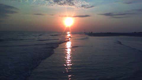 Sunset in Lido Beach, Fla. (Image: Francescocece/iWitness)