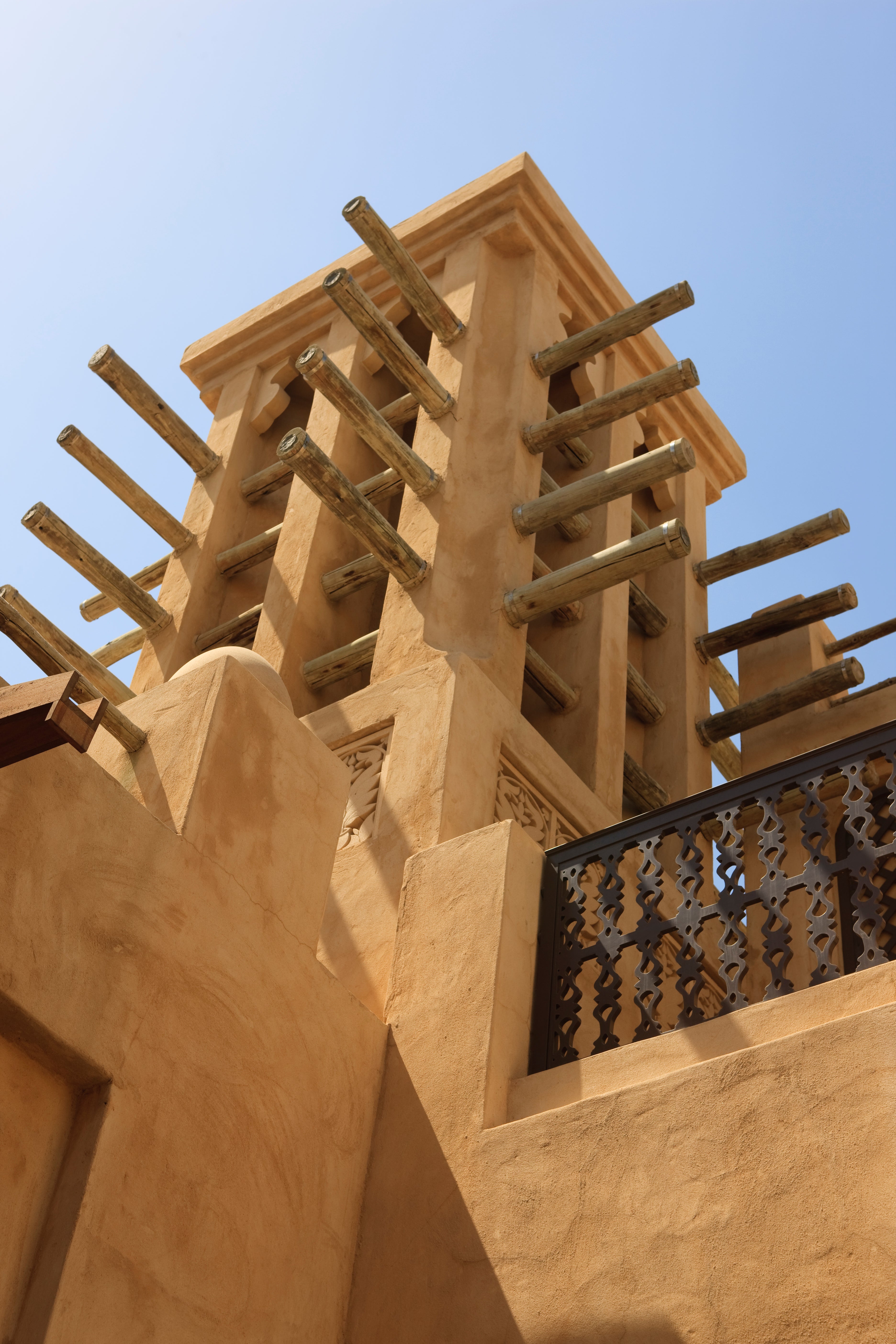 A wind tower in Dubai, United arab Emirates. (Fraser Hall/Getty Images)