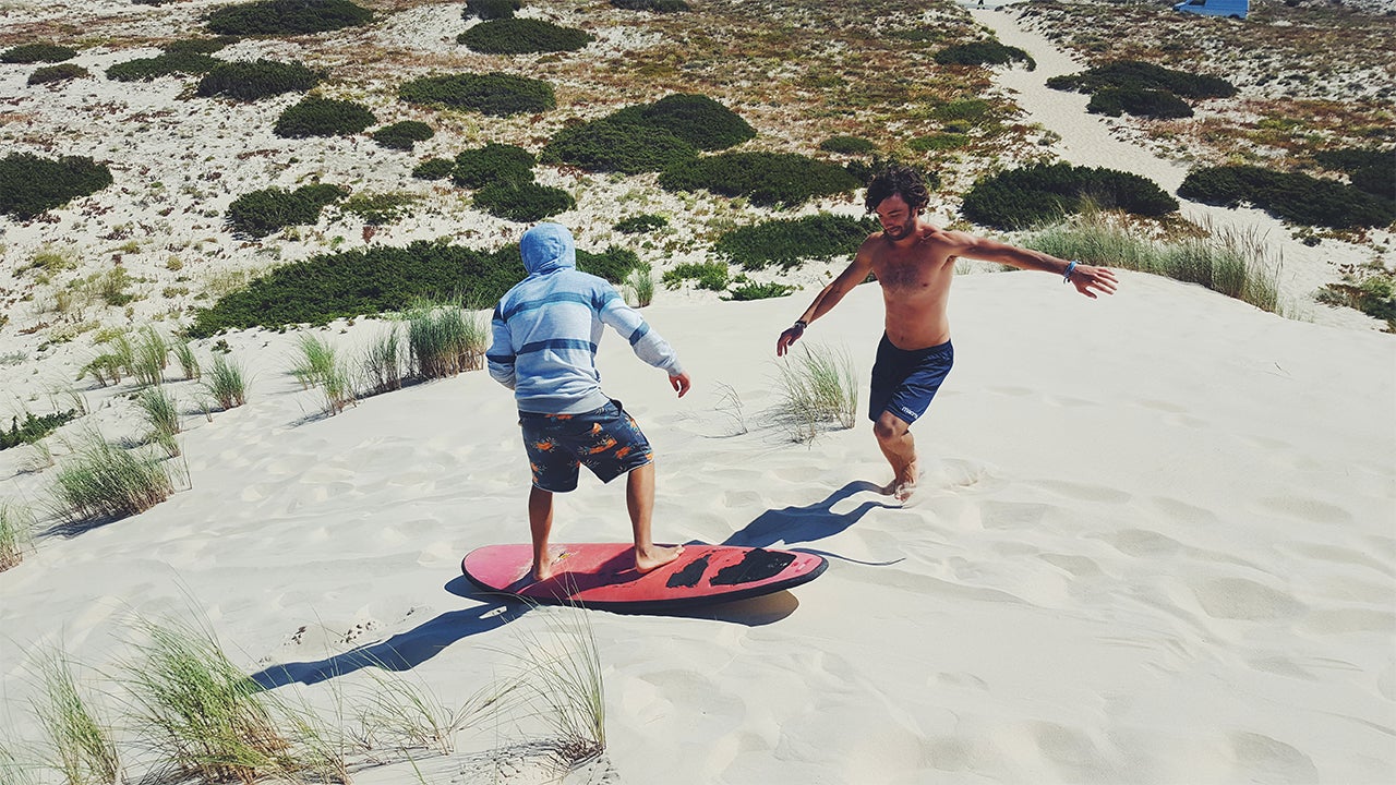 Good waves in Peniche, Portugal. (Photo credit: Dino Mehle)