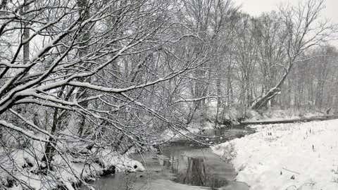 In the mountains of West Virginia, Alpena received 33 inches of snow on Dec. 29, 1967. Image: Wintry view of Petersburg, W.V. in December 2012 from iWitness Weather contributor Lonnadfisher.