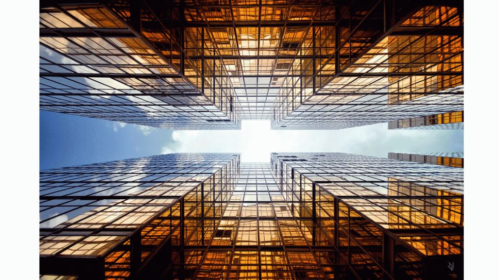 A view of Tsim Sha Tsui West in Hong Kong. The photo is part of a series on Hong Kong cityscapes 'Vertical Horizon' by Romain Jacquet-Lagreze. (Photo: Romain Jacquet-Lagreze)