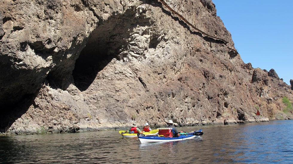 Beyond the Strip: Kayaking Through a Canyon Near Las Vegas