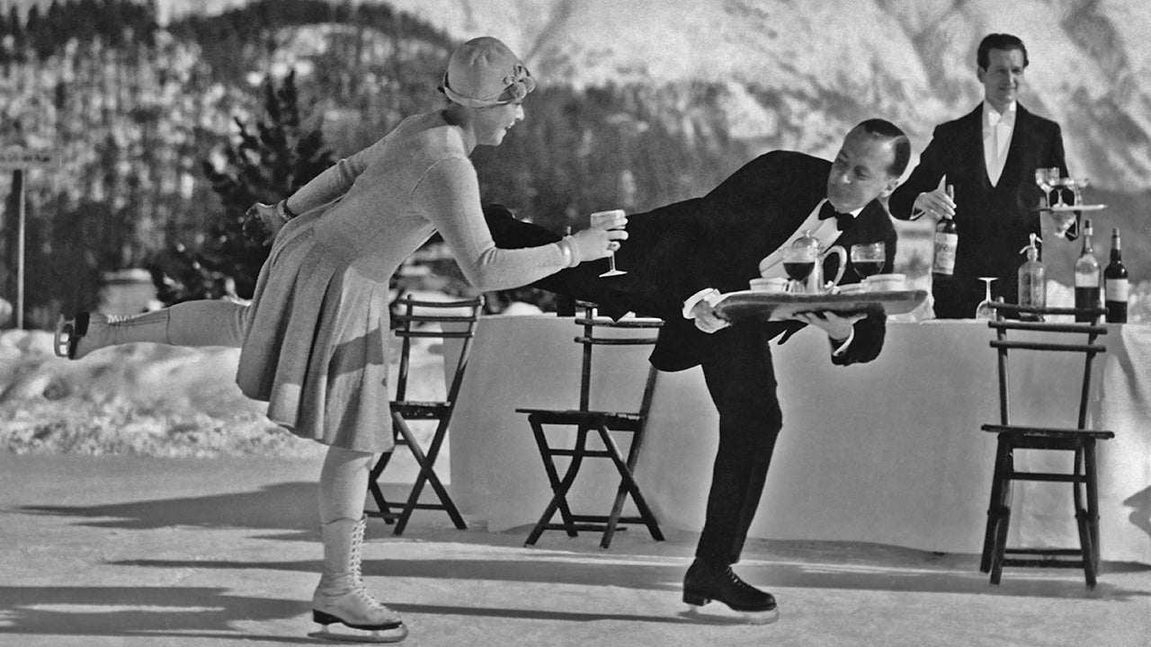 The Incredible Ice-Skating Waiters of Switzerland (PHOTOS)