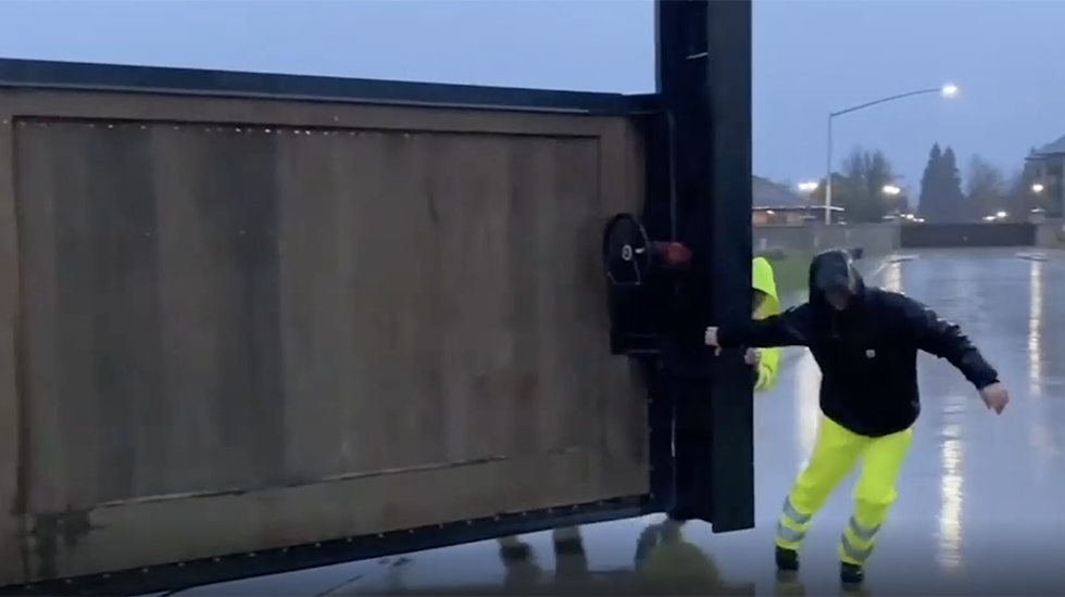 Napa, CA, Secures Flood Gates Videos from The Weather Channel