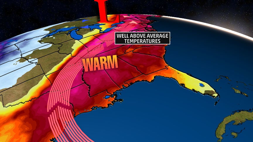 A January Thaw Has Arrived for Parts of South, East (RECAP)