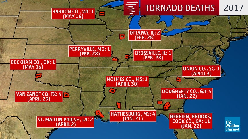 No Tornado-Related Deaths Have Occurred in the U.S. For a Record 240+ Days