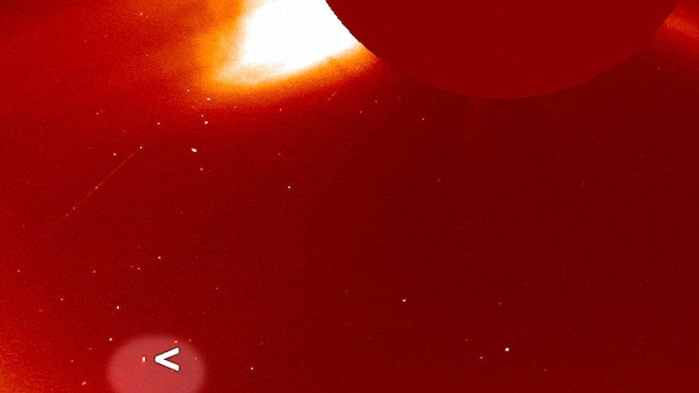 Tiny Comet Makes Appearance During Solar Eclipse