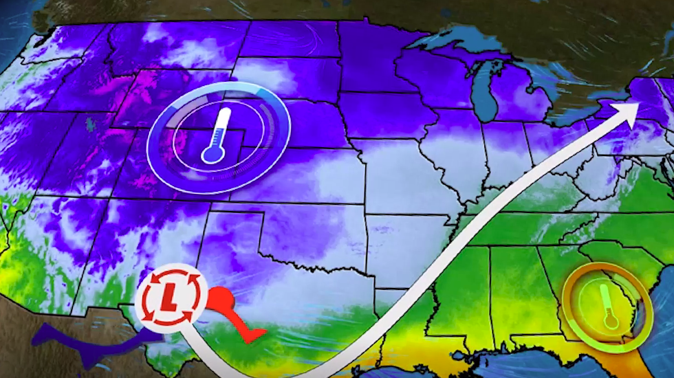 Winter Storm To Dump Accumulating Snow From Plains To Northeast