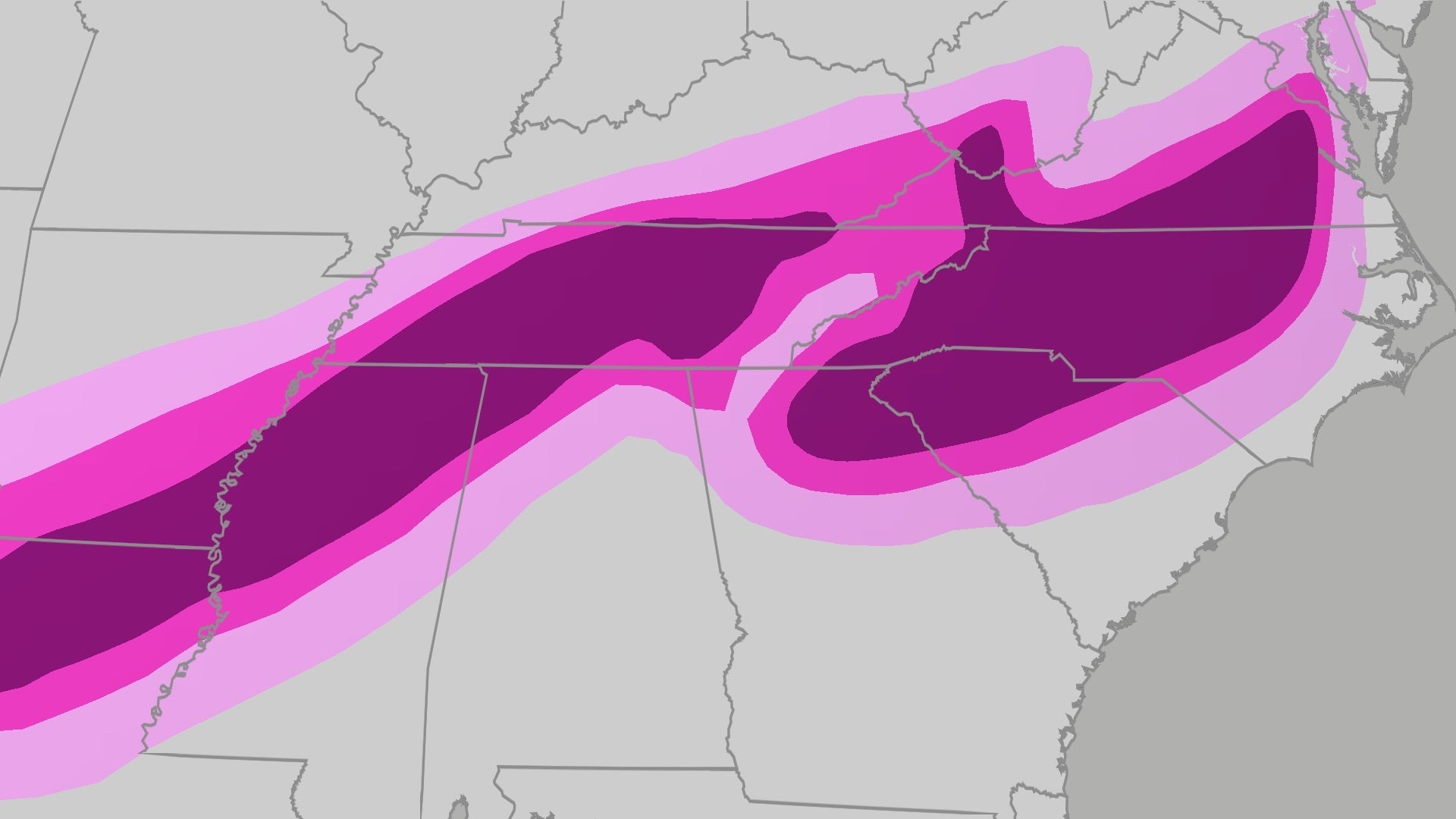 Dangerous Ice Accumulation From Fern Expected For Southeast