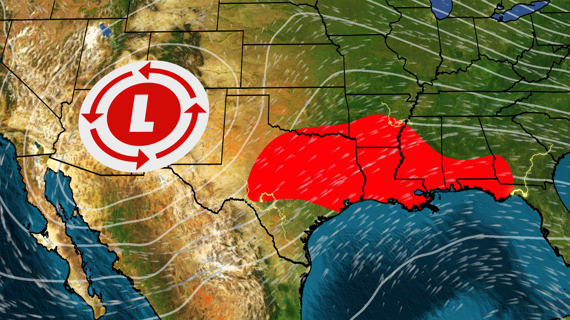 Storm To Bring Tornadoes, Wind And Some Flooding To South
