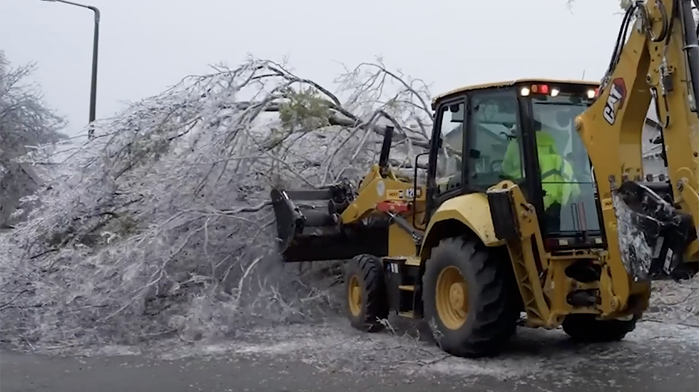 Deadly Ice Storm Brings Down Trees, Leaves Hundreds Of Thousands Without Power In Texas