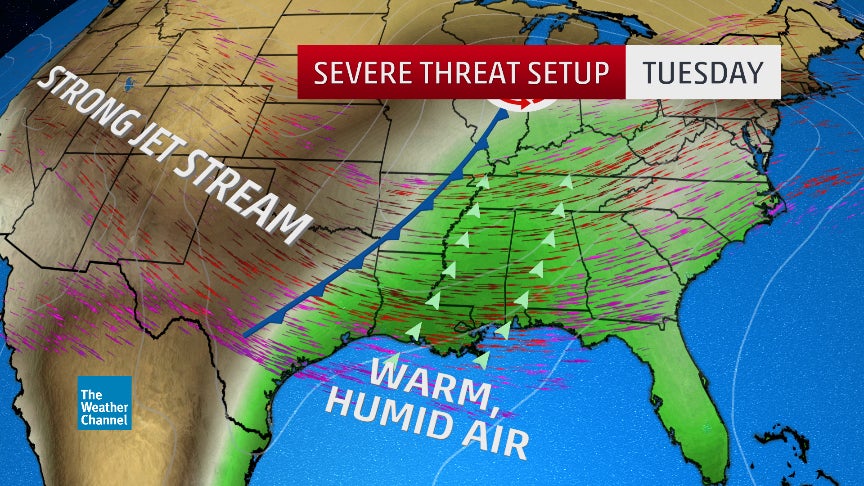 Tornadoes Strike Deep South; At Least EF3 Damage Confirmed in New Orleans East