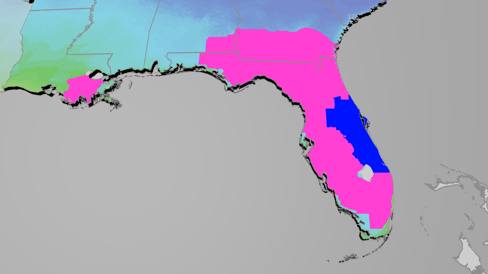 Florida Experiences Their Coldest Outbreak In 15 Years As Northeast Freezing Streak Tops 1 Week Straight