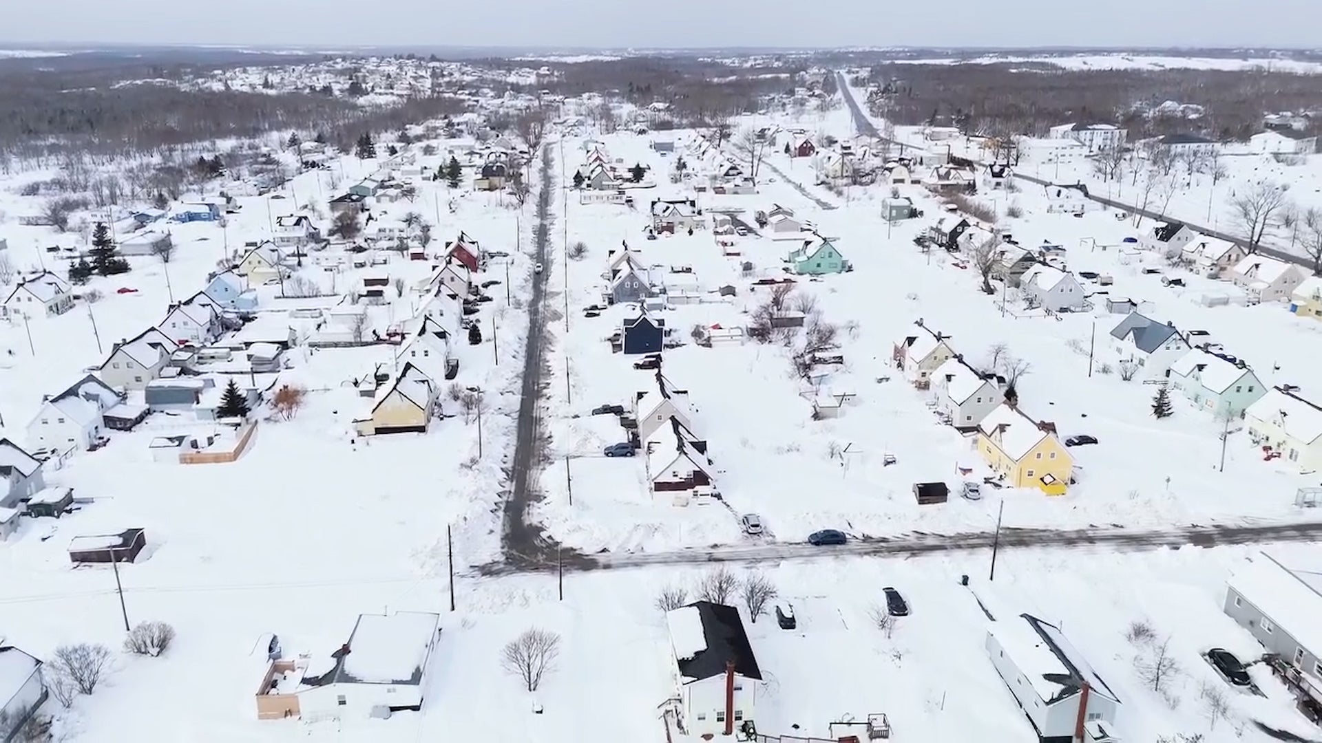 Nova Scotia City Still Buried In Feet Of Snow