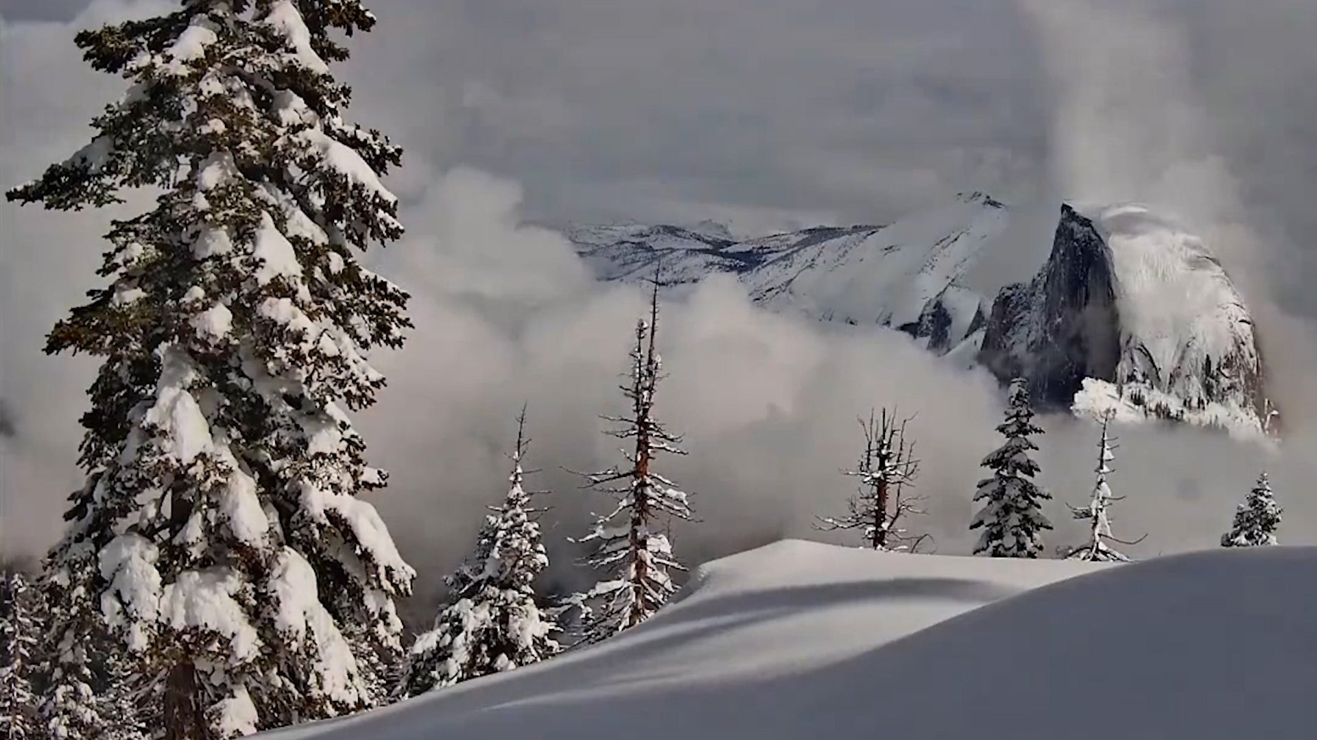 Yosemite, Winter Storm Put On Stunning Show