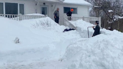 Nova Scotia Still Buried Under Several Feet of Snow