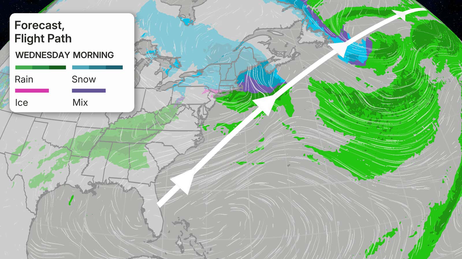 Launch Weather Map Flight Path Weather Delays SpaceX Launch | Weather.com