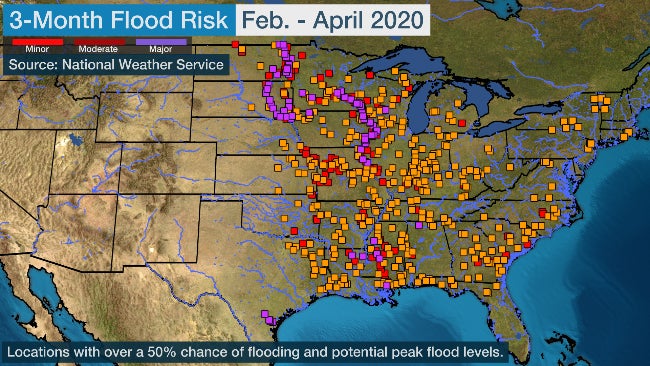 spring flood outlook 2020