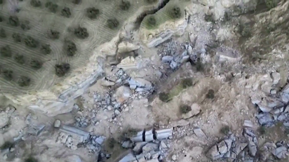 Earthquake Turns Olive Grove Into Canyon Videos from The Weather Channel