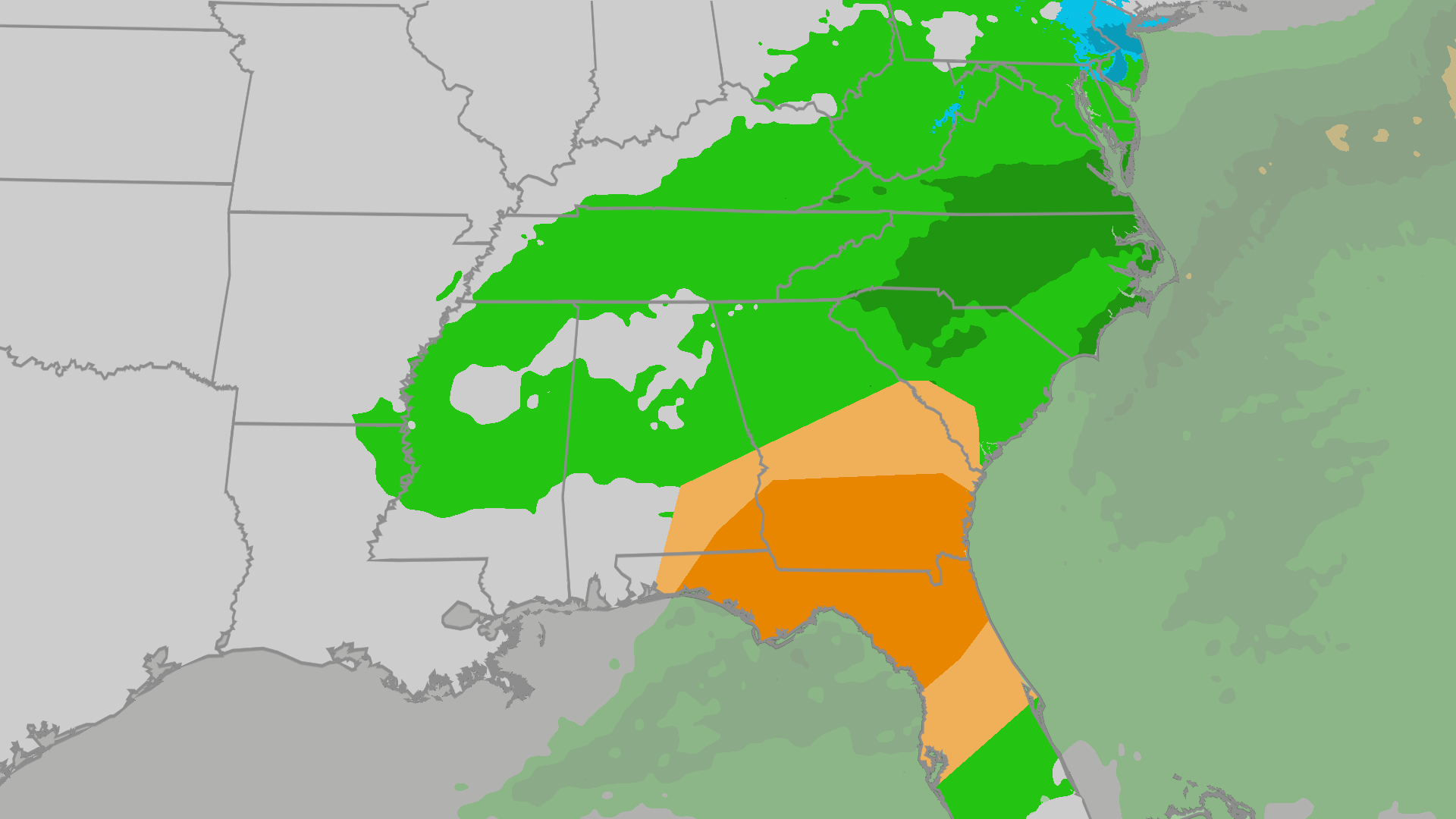 Valentine&rsquo;s Weekend Storm Included Flood, Severe Threats In South