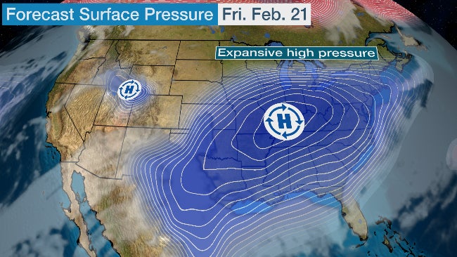 blank weather map february 2020