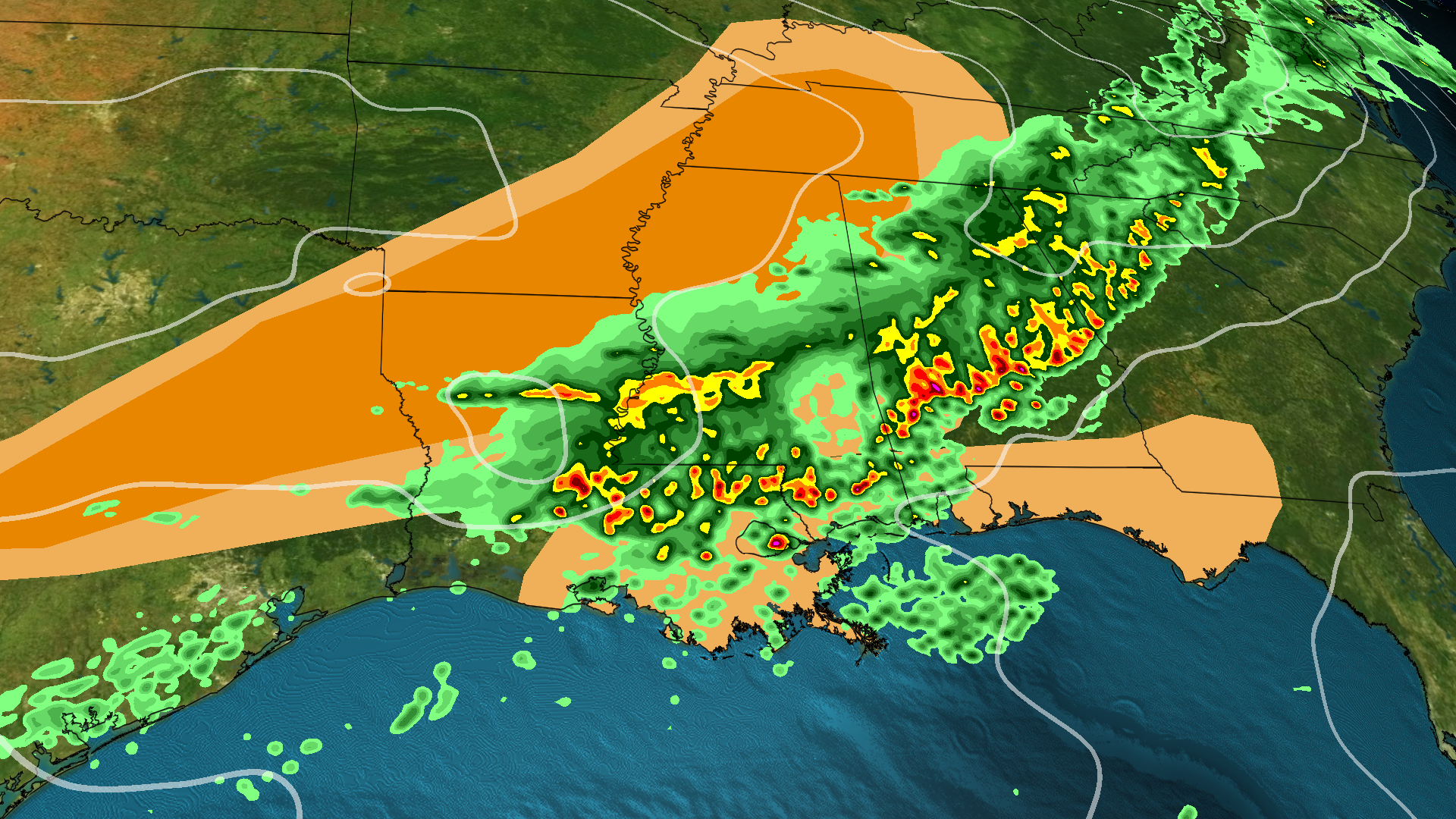 Fresh Severe Weather Threat To Impact The South For First Weekend Of Spring
