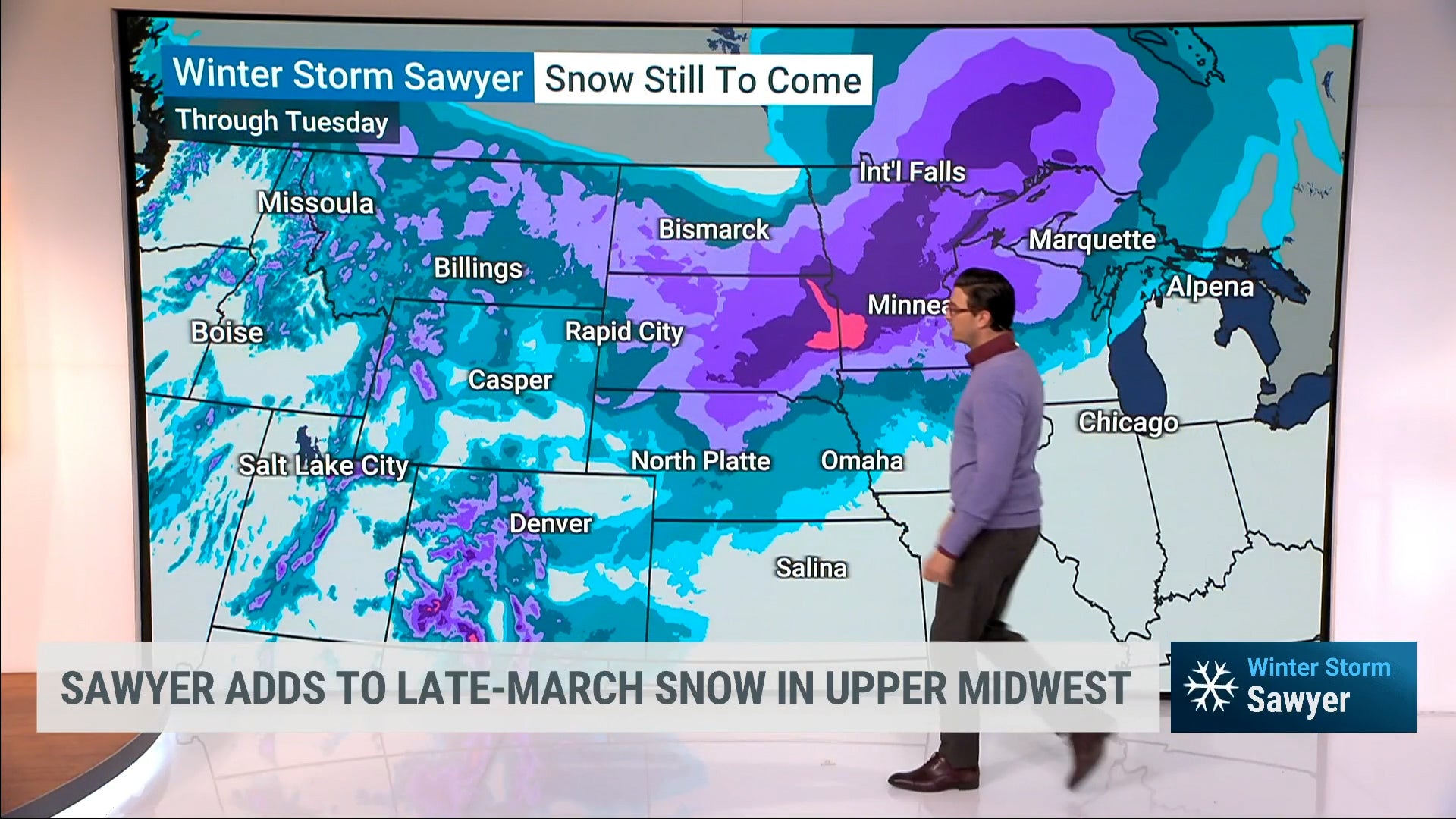 Winter Storm To Add Late-March Snow