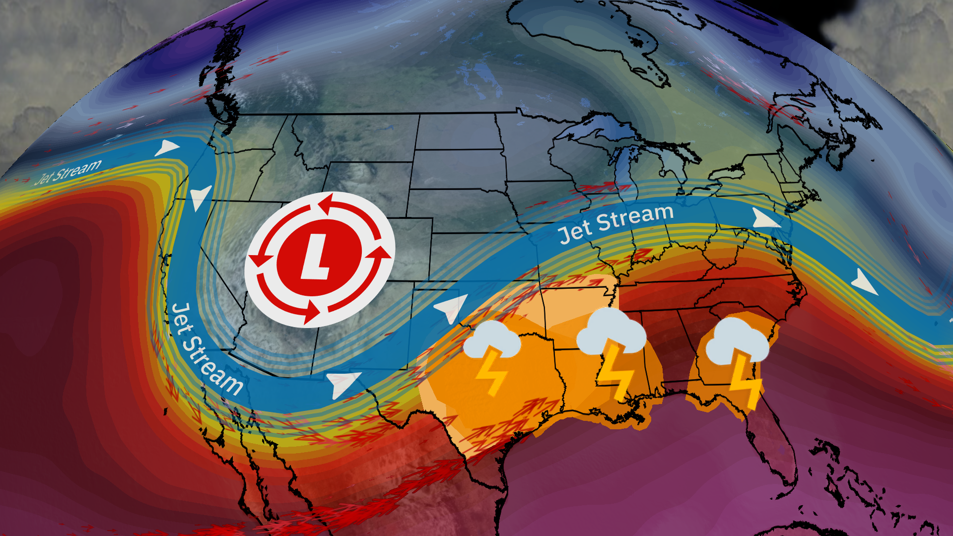 Stormy Week Ahead In The South Videos From The Weather Channel