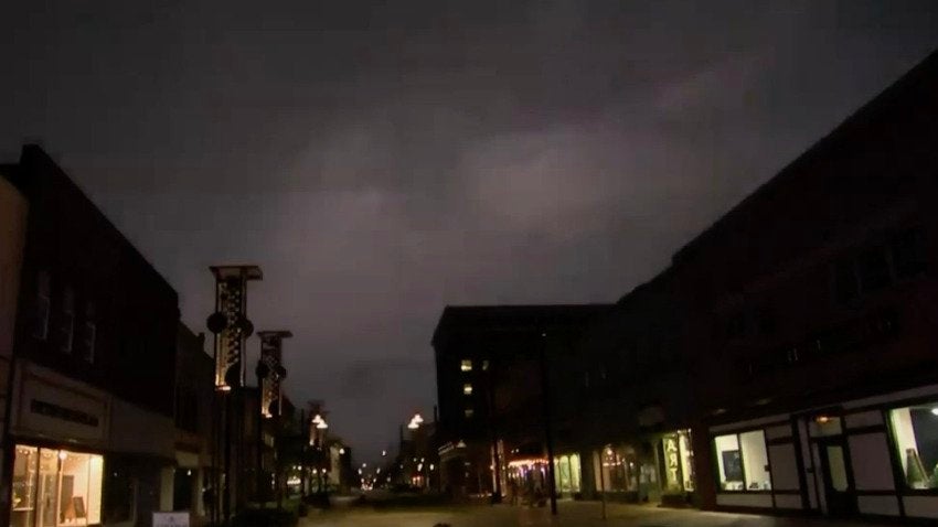 Weather Channel's Chris Warren Live on Air When Tornado Warning Sounded
