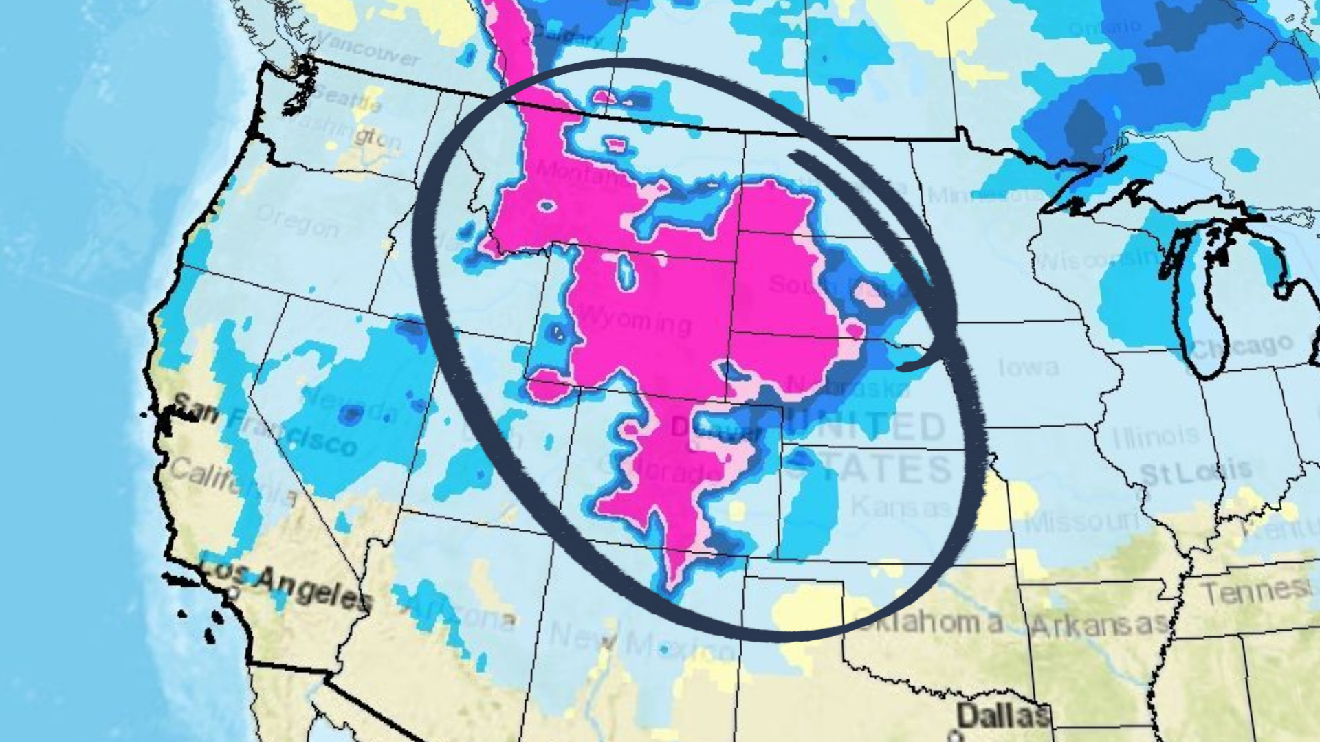 It May Be Spring, But April Is Snowiest For Rockies, Plains
