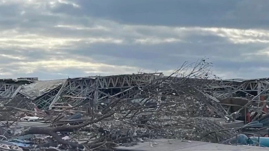 Nebraska Tornado Hits Business With 70 Workers Inside