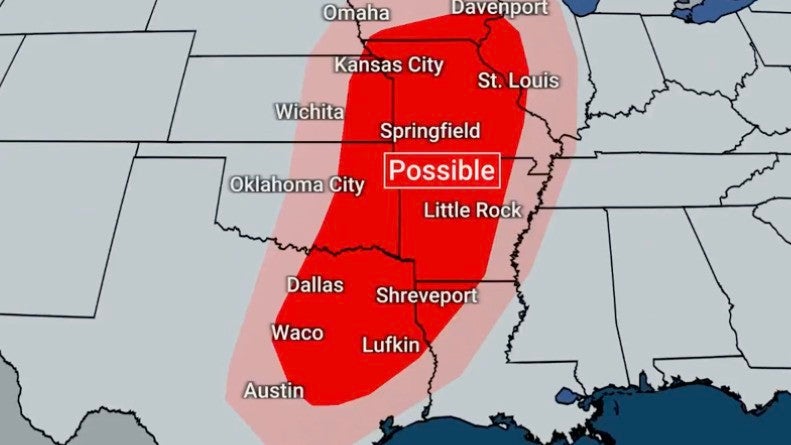 Severe And Tornado Threat Continues Sunday