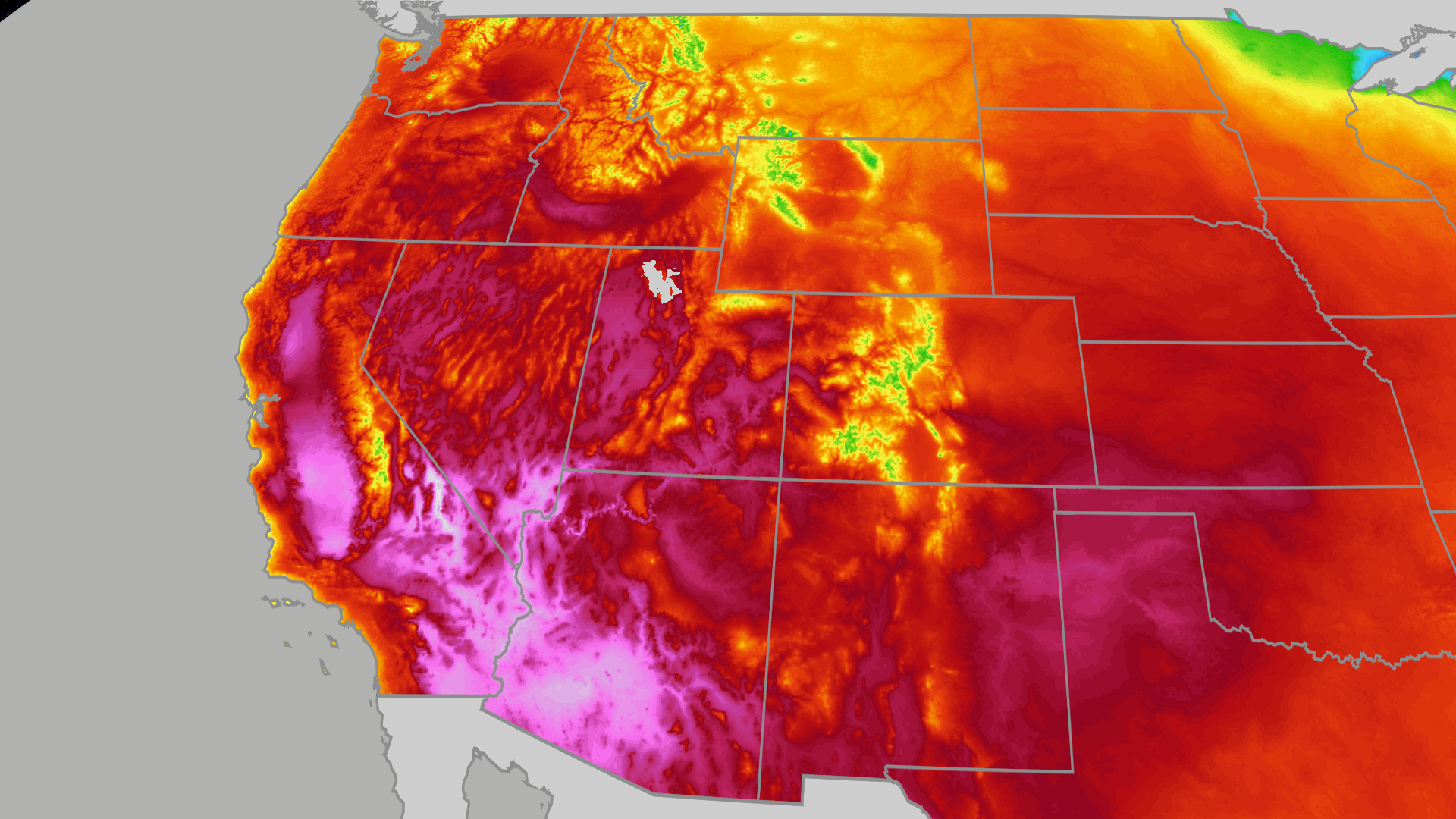 Temps Bake The West With Record Heat, Triple-Digit Highs